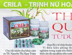 Crila – Trinh nữ hoàng cung thuốc quý từ dược thảo