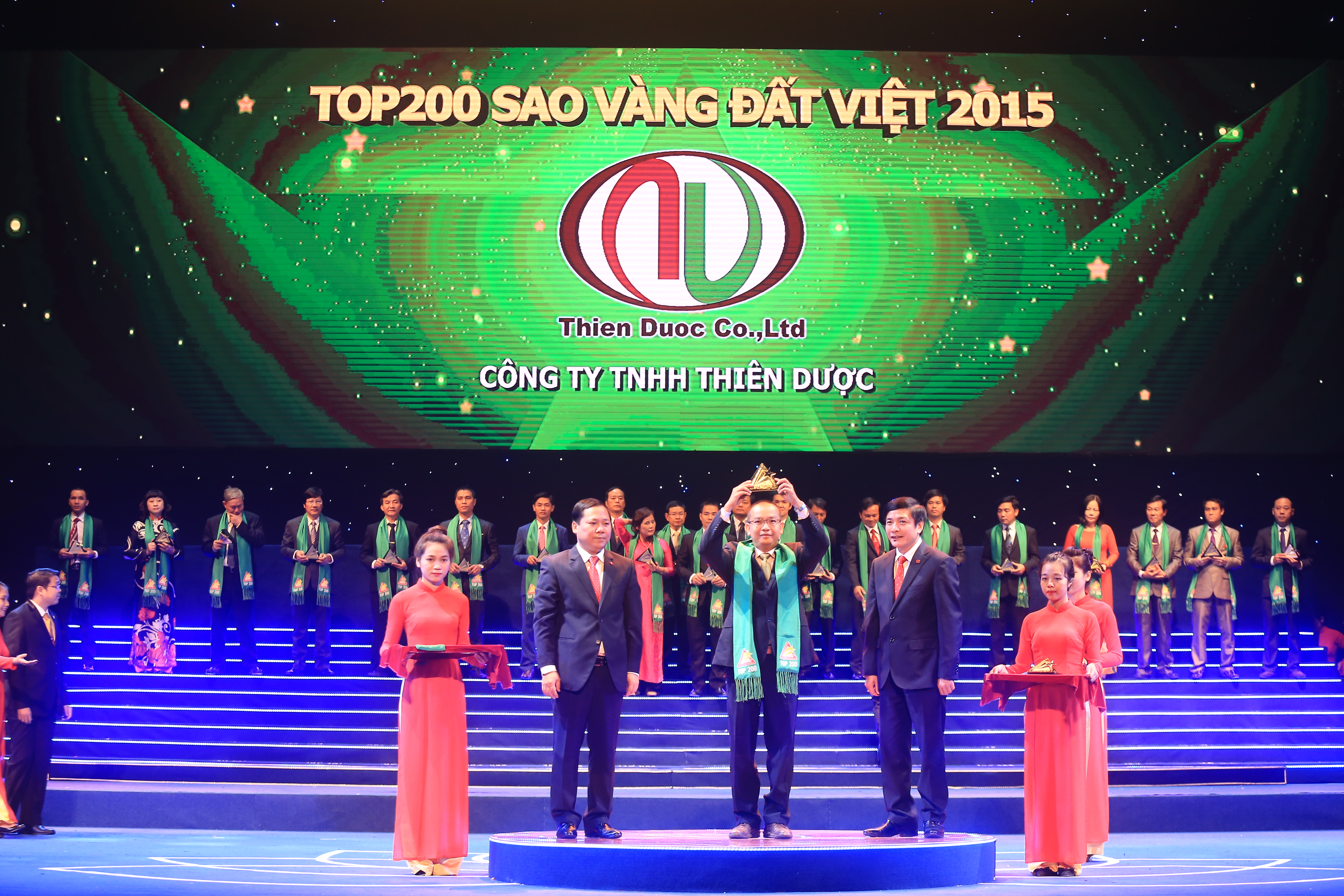 THIEN DUOC WON VIETNAM GOLD STAR AWARD 2015