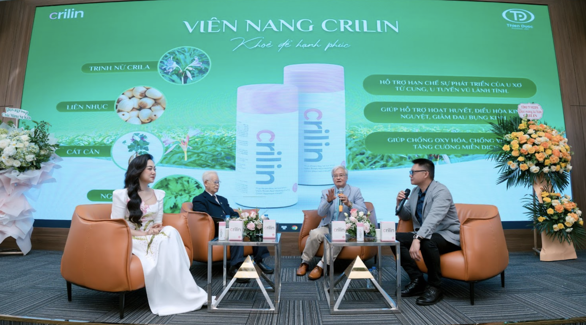 GS.TS Vương Tiến Hòa cảnh báo những kiểu phụ nữ dễ bị u xơ tử cung nhất, dùng ngay Viên Trinh nữ hoàng cung Crilin Women Health